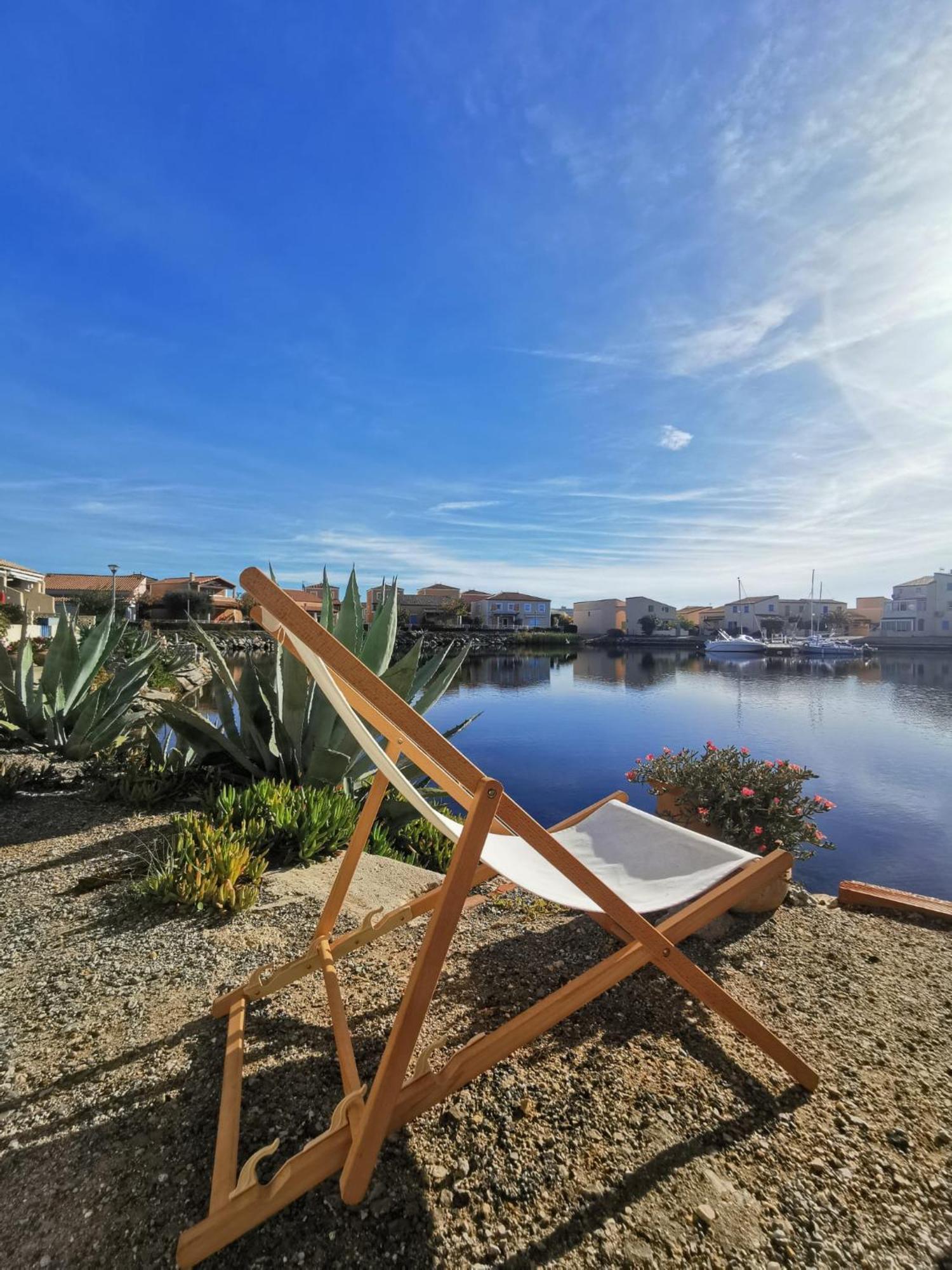 Appartement Coup De Coeur Les Pieds Dans L'Eau Le Barcarès Eksteriør bilde