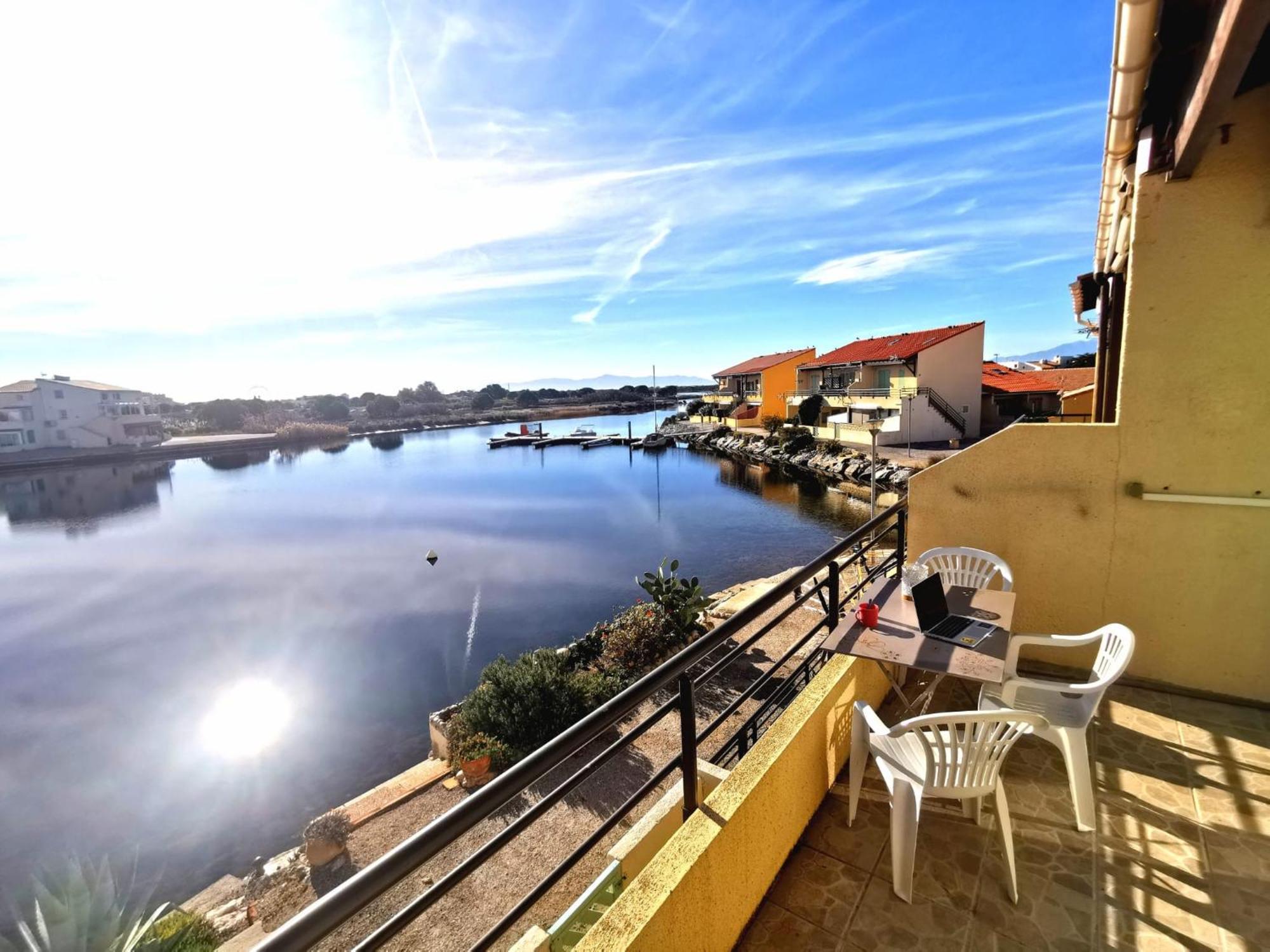 Appartement Coup De Coeur Les Pieds Dans L'Eau Le Barcarès Eksteriør bilde
